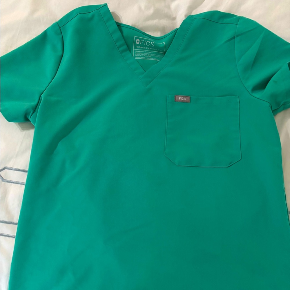 Figs Set Rare Marine Scrubs pants and  tops  Size M Great Condition